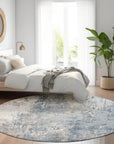 Addison Rugs Kaelion Blue Washable Indoor-Outdoor Rug