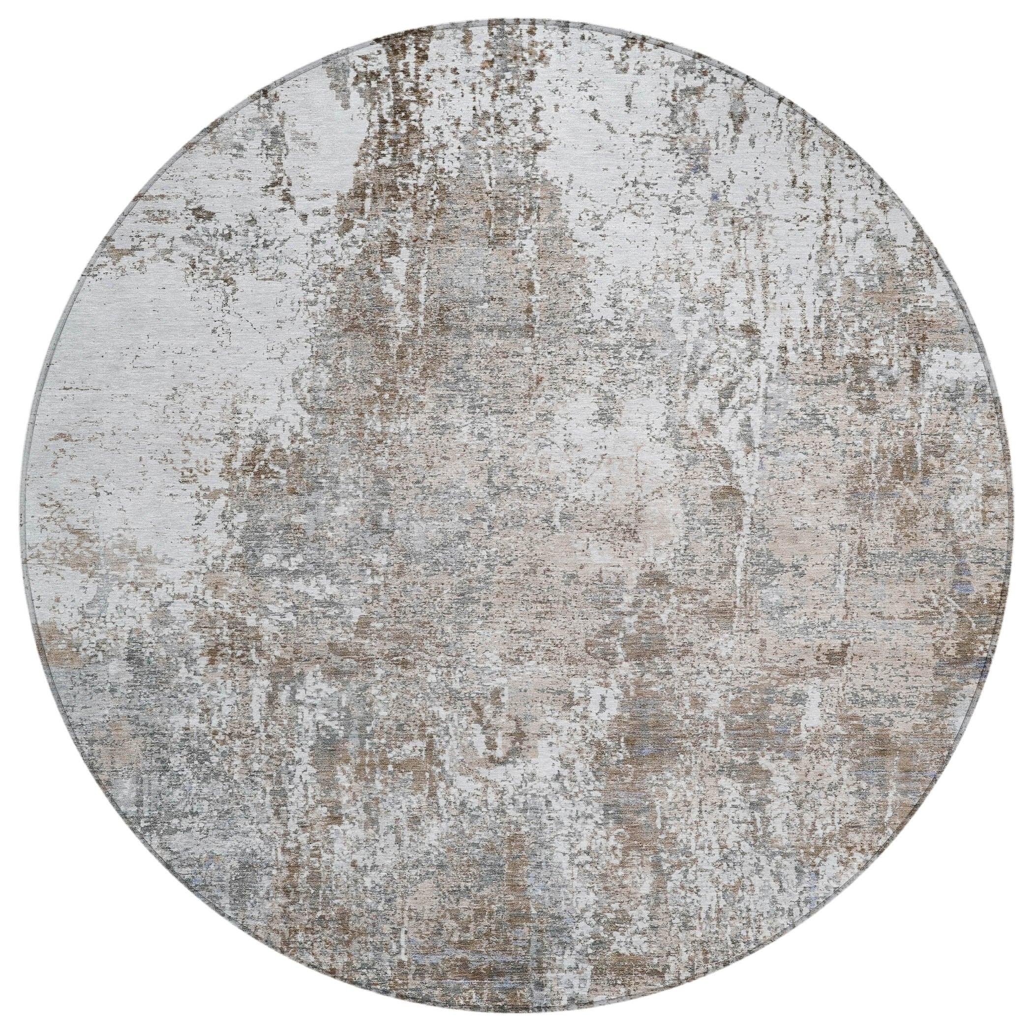 Addison Rugs Kaelion Brown Washable Indoor-Outdoor Rug