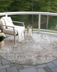 Addison Rugs Kaelion Brown Washable Indoor-Outdoor Rug