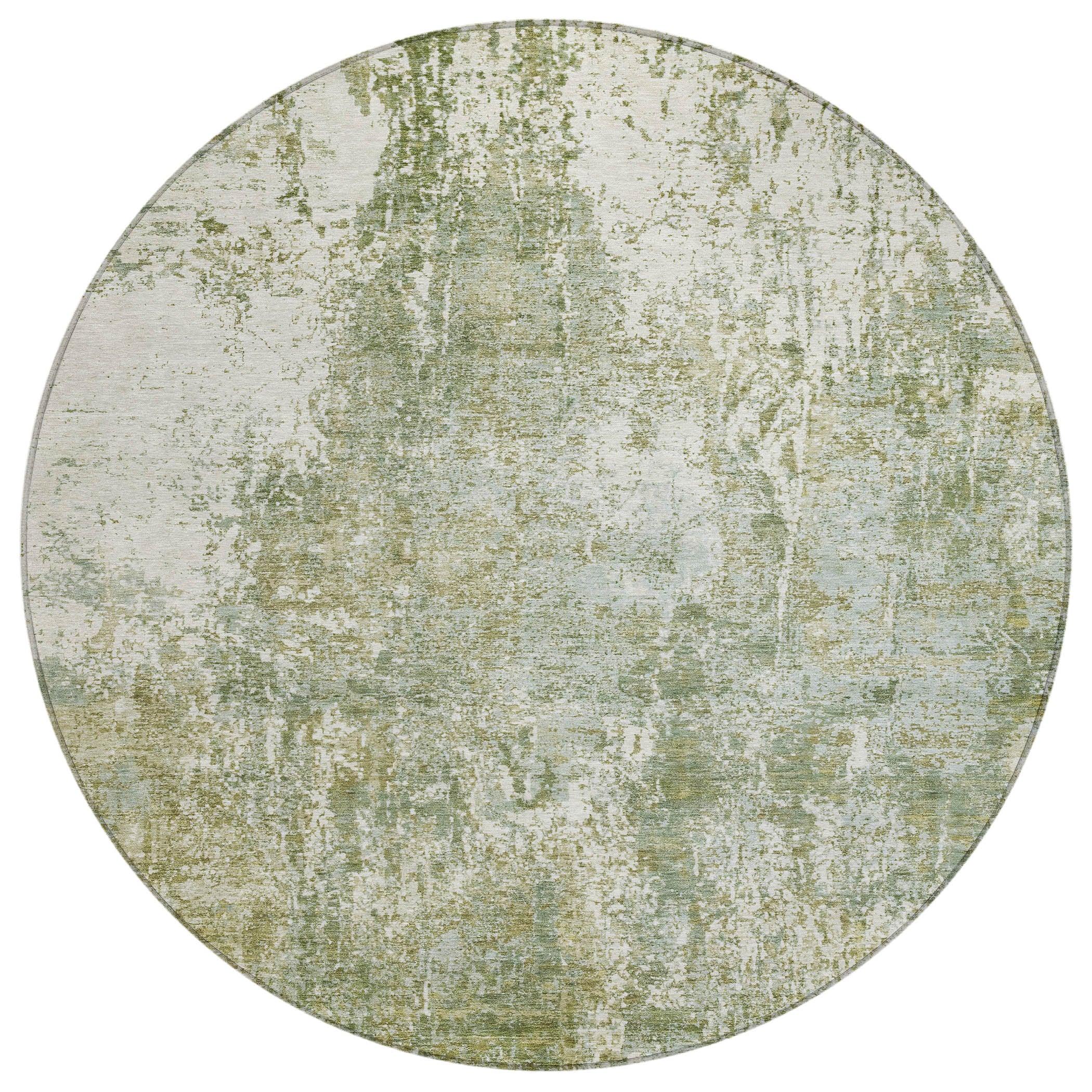 Addison Rugs Kaelion Green Washable Indoor-Outdoor Rug