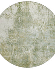 Addison Rugs Kaelion Green Washable Indoor-Outdoor Rug