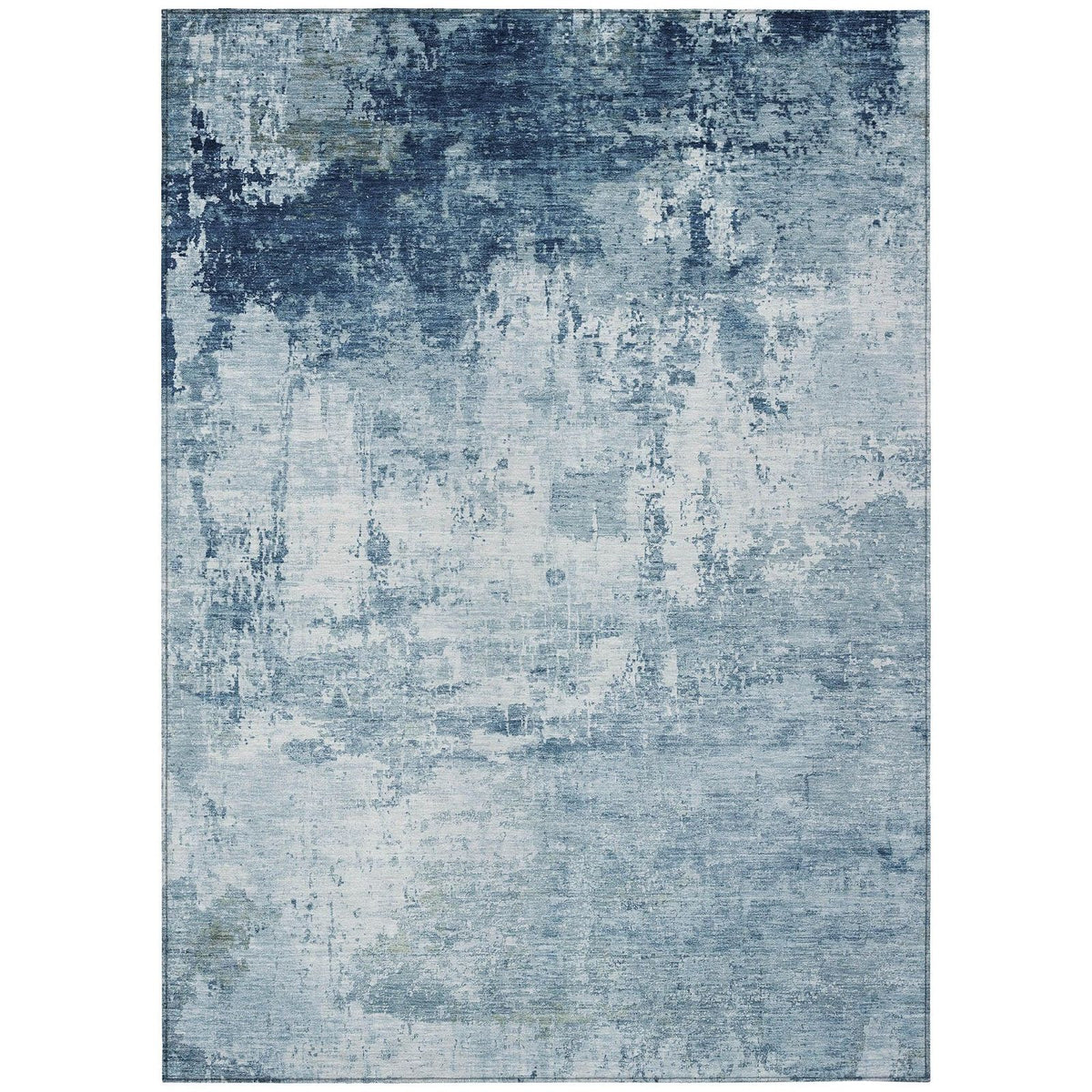 Addison Rugs Kaelira Blue Washable Indoor-Outdoor Rug
