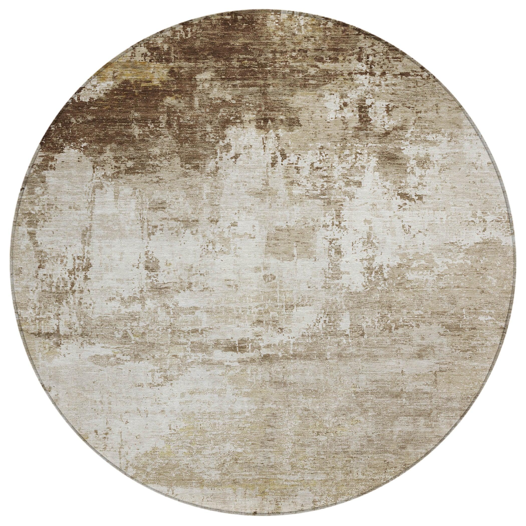 Addison Rugs Kaelira Brown Washable Indoor-Outdoor Rug