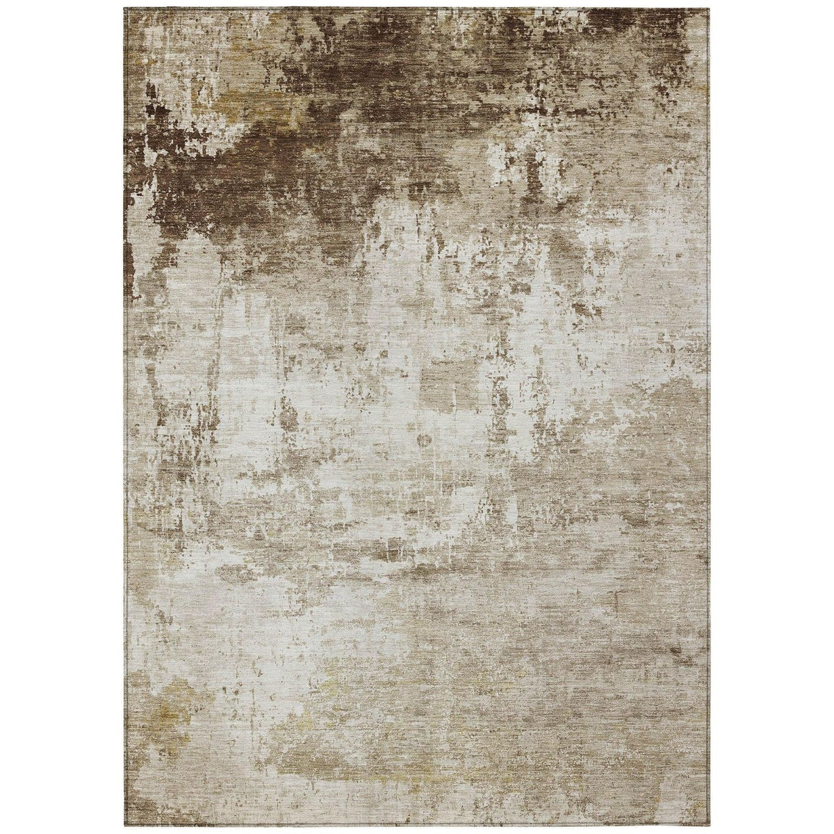 Addison Rugs Kaelira Brown Washable Indoor-Outdoor Rug