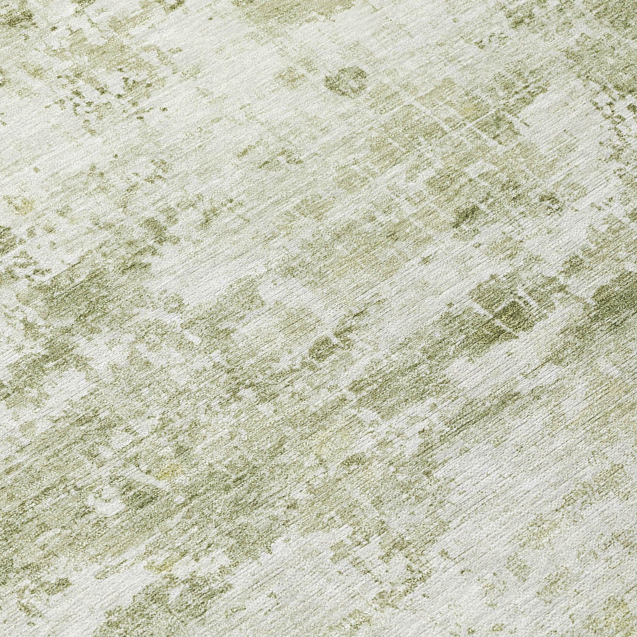 Addison Rugs Kaelira Green Washable Indoor-Outdoor Rug