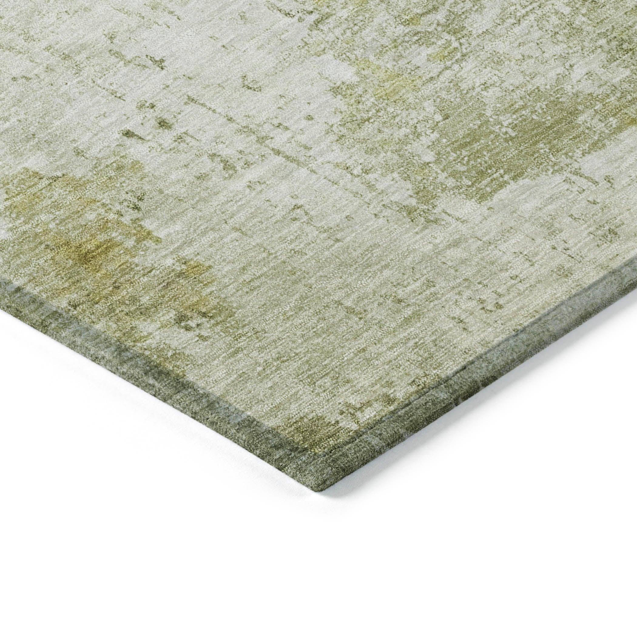 Addison Rugs Kaelira Green Washable Indoor-Outdoor Rug