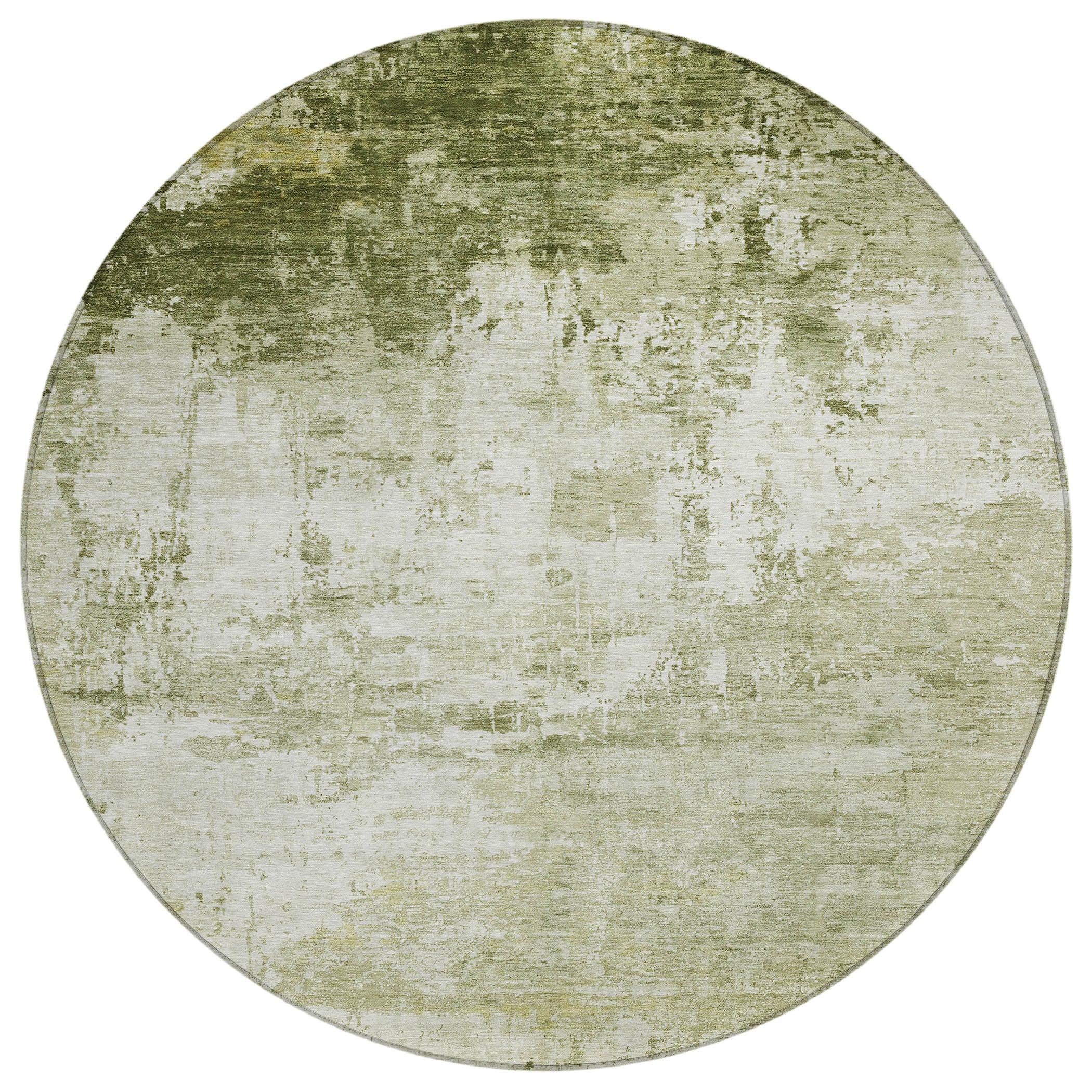 Addison Rugs Kaelira Green Washable Indoor-Outdoor Rug