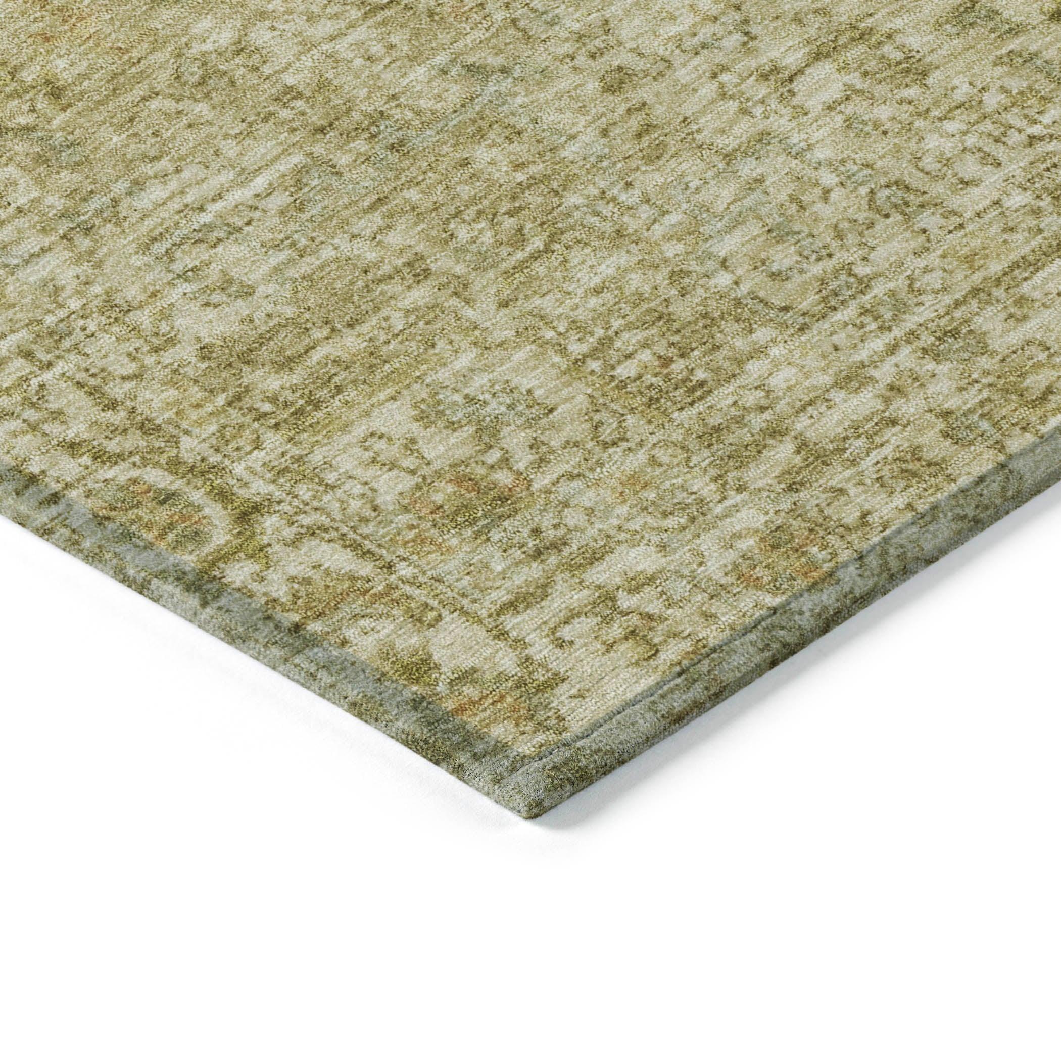Addison Rugs Kaelon Brown Washable Indoor-Outdoor Rug