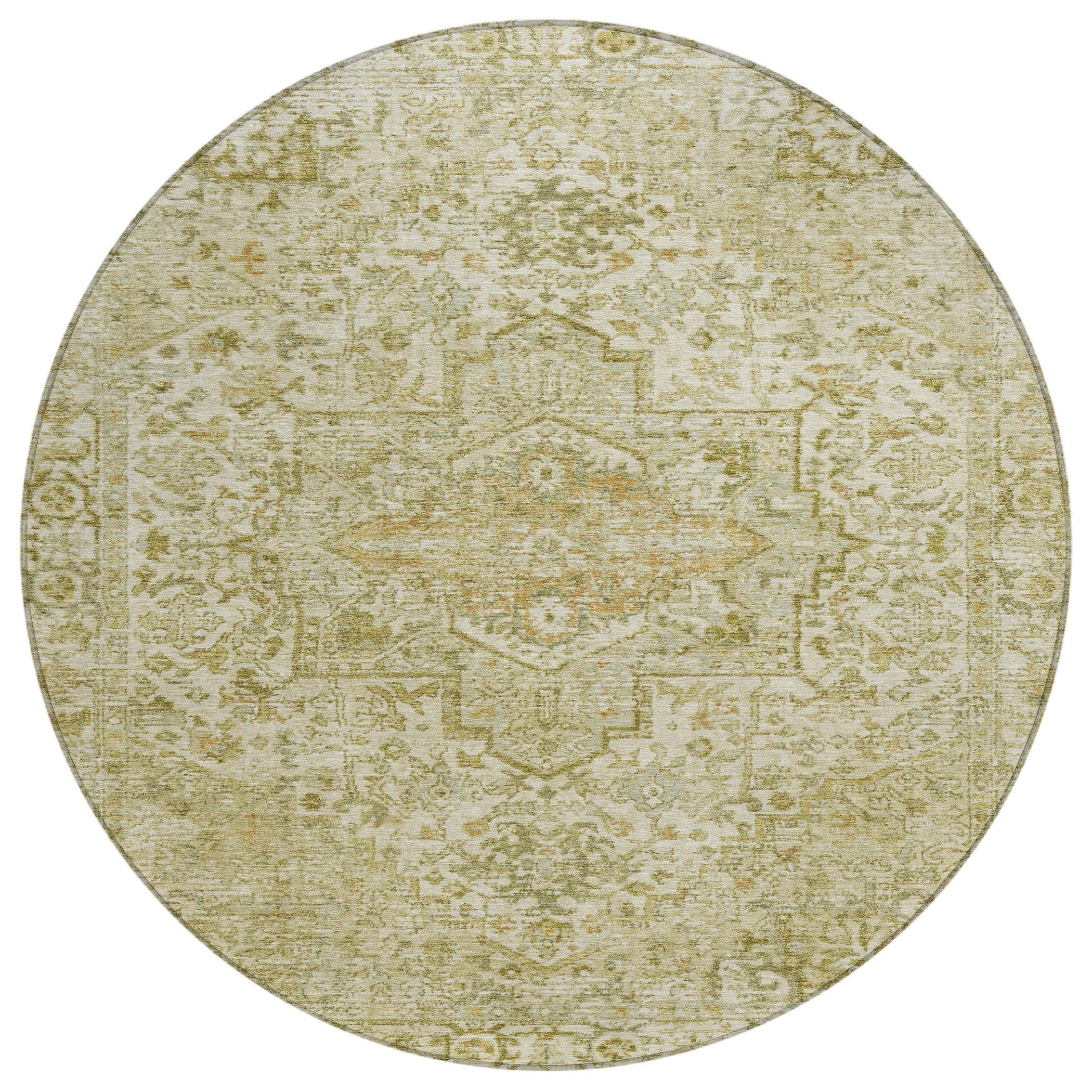 Addison Rugs Kaelon Brown Washable Indoor-Outdoor Rug