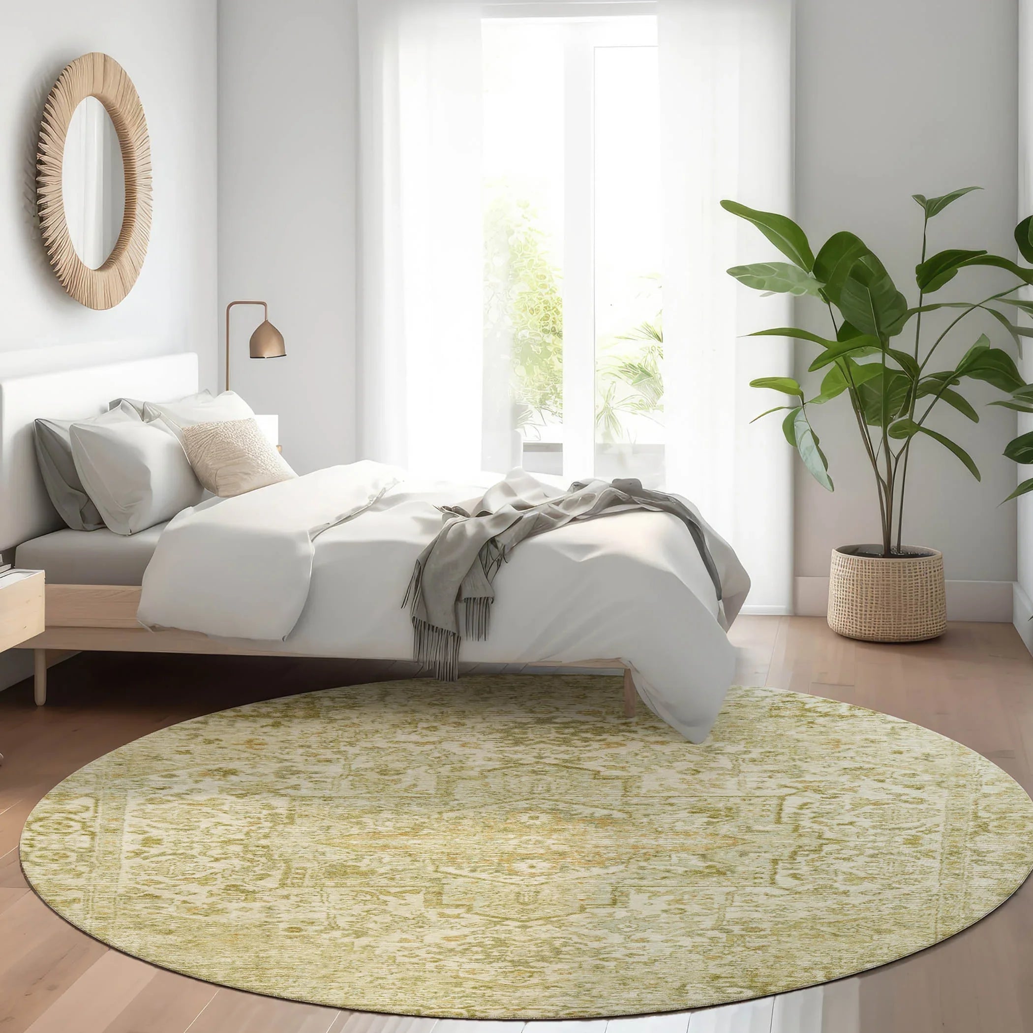 Addison Rugs Kaelon Brown Washable Indoor-Outdoor Rug