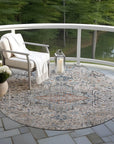 Addison Rugs Kaelon Ivory Washable Indoor-Outdoor Rug