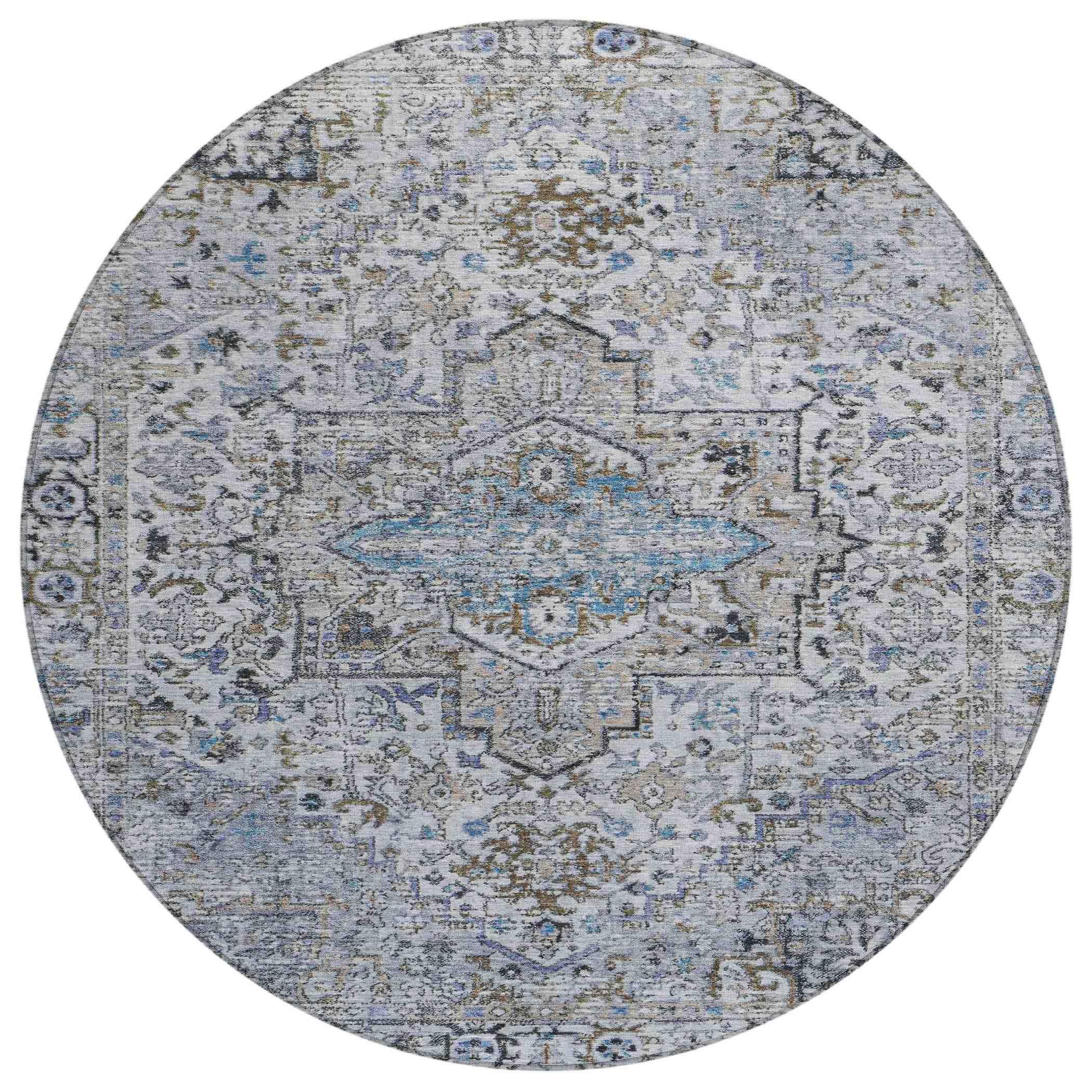Addison Rugs Kaelon Linen Washable Indoor-Outdoor Rug
