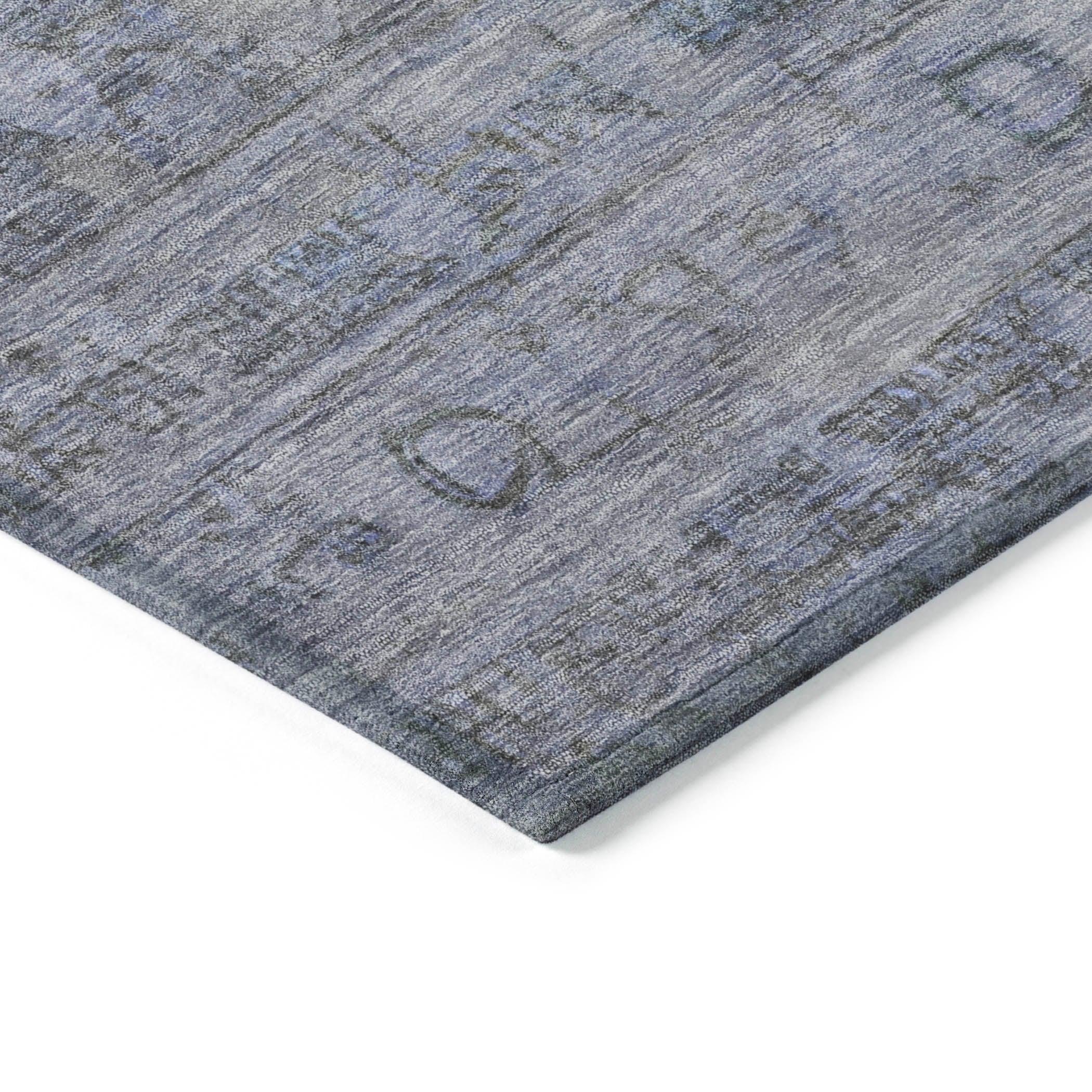 Addison Rugs Kaelora Blue Washable Indoor-Outdoor Rug