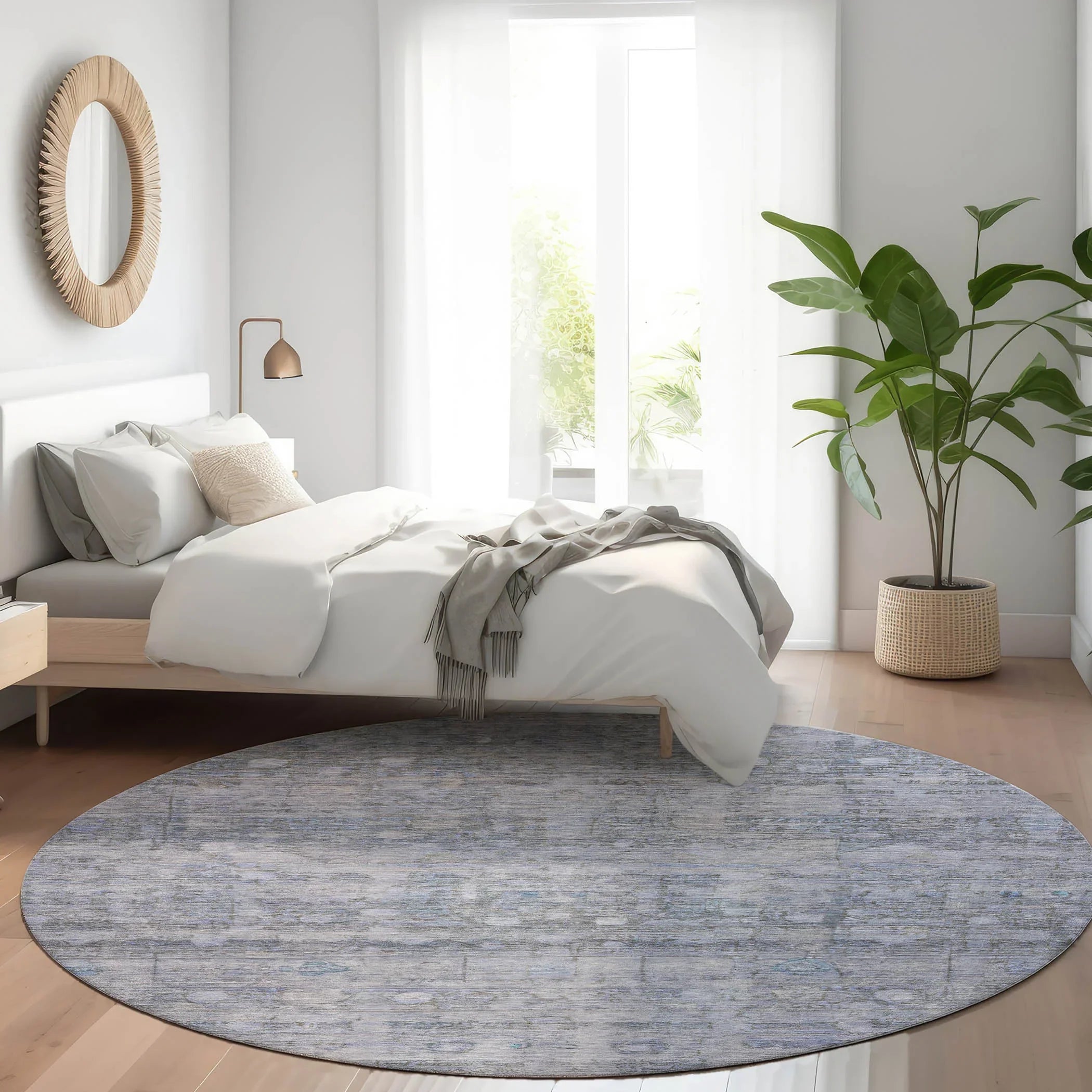 Addison Rugs Kaelora Blue Washable Indoor-Outdoor Rug