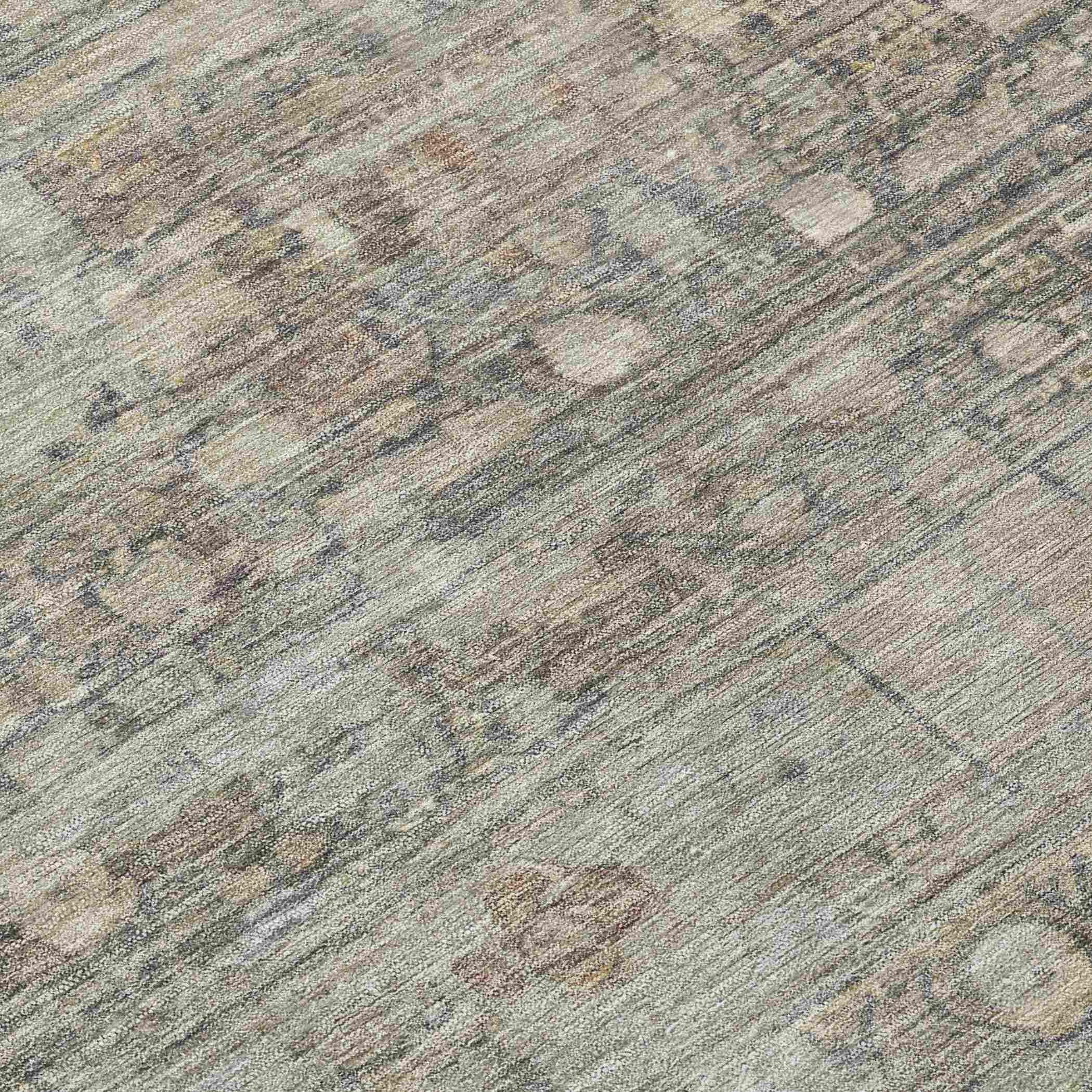 Addison Rugs Kaelora Brown Washable Indoor-Outdoor Rug