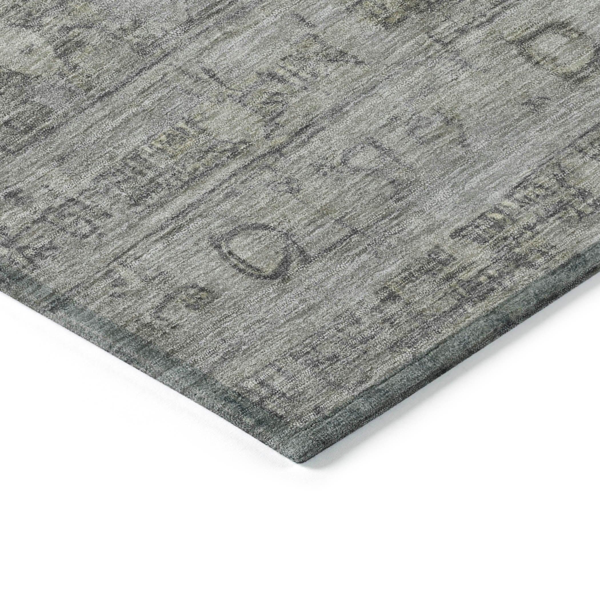 Addison Rugs Kaelora Gray Washable Indoor-Outdoor Rug