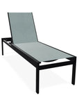 Kendall Sling Lay-flat Stacking High Bed Armless 18" Chaise