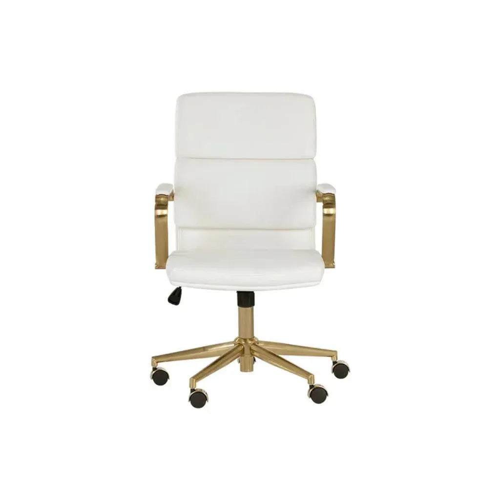 SUNPAN Kleo Leather Stylish Office Chair