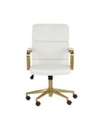 SUNPAN Kleo Leather Stylish Office Chair