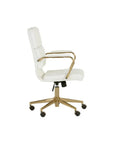 SUNPAN Kleo Leather Stylish Office Chair