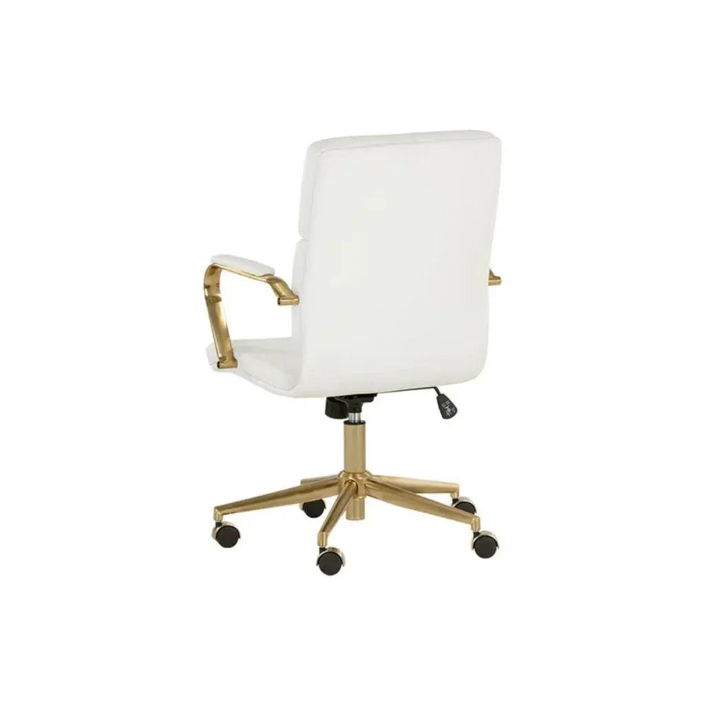 SUNPAN Kleo Leather Stylish Office Chair