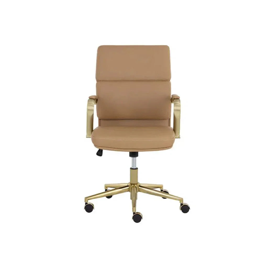 SUNPAN Kleo Leather Stylish Office Chair
