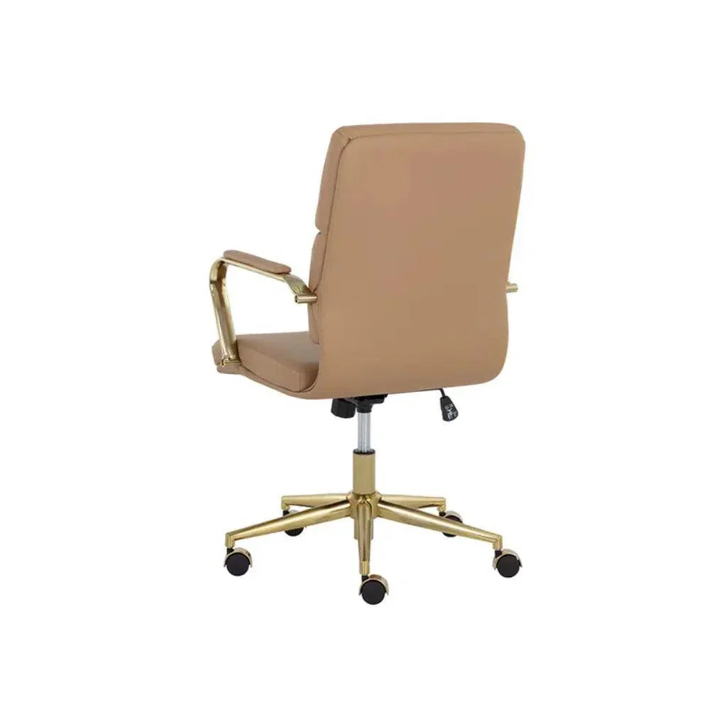 SUNPAN Kleo Leather Stylish Office Chair