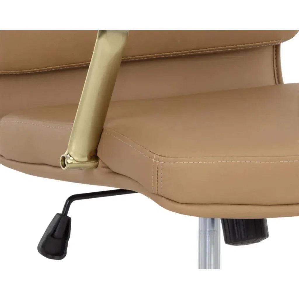 SUNPAN Kleo Leather Stylish Office Chair