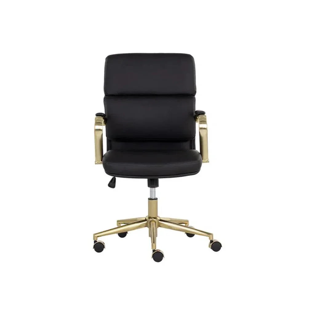 SUNPAN Kleo Leather Stylish Office Chair