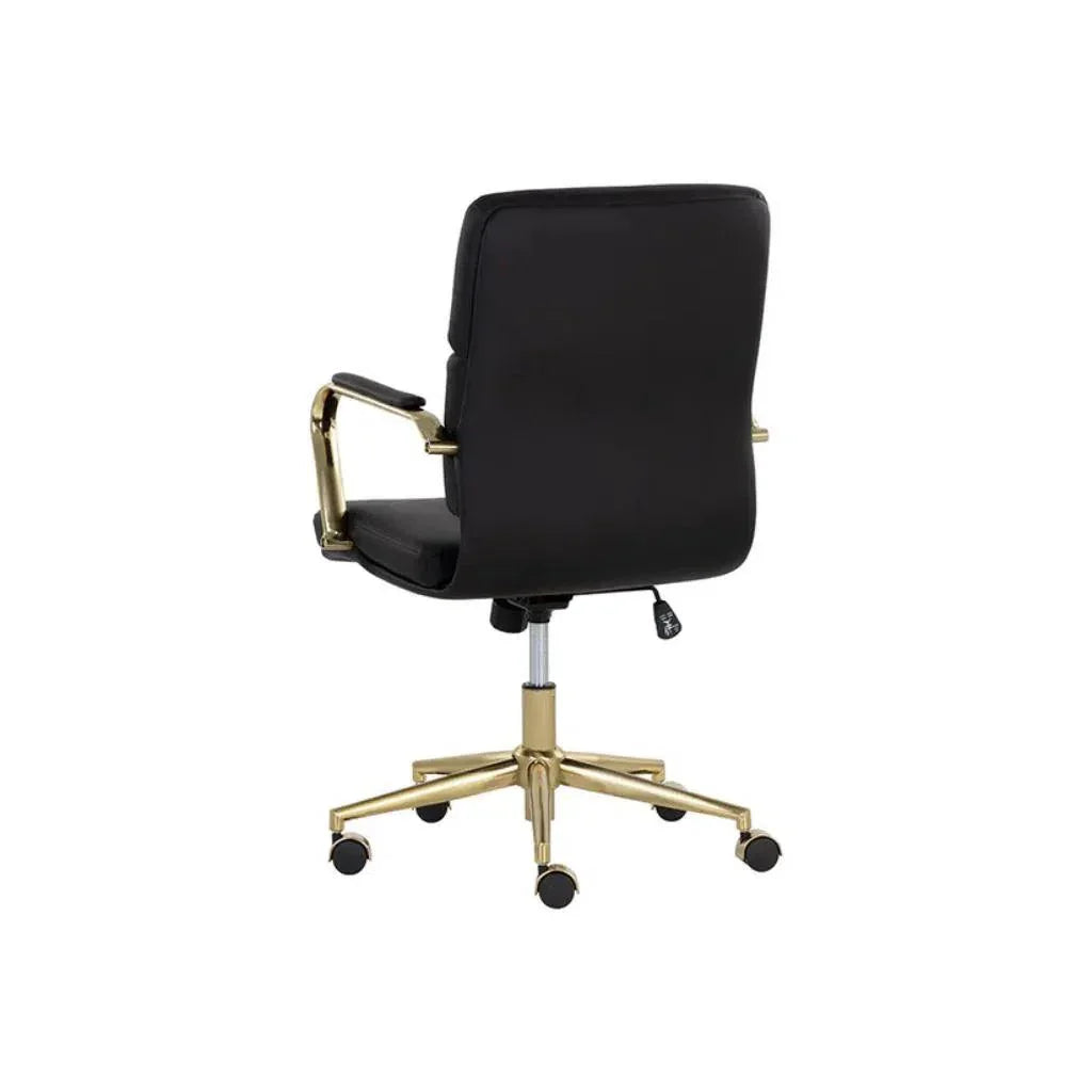 SUNPAN Kleo Leather Stylish Office Chair