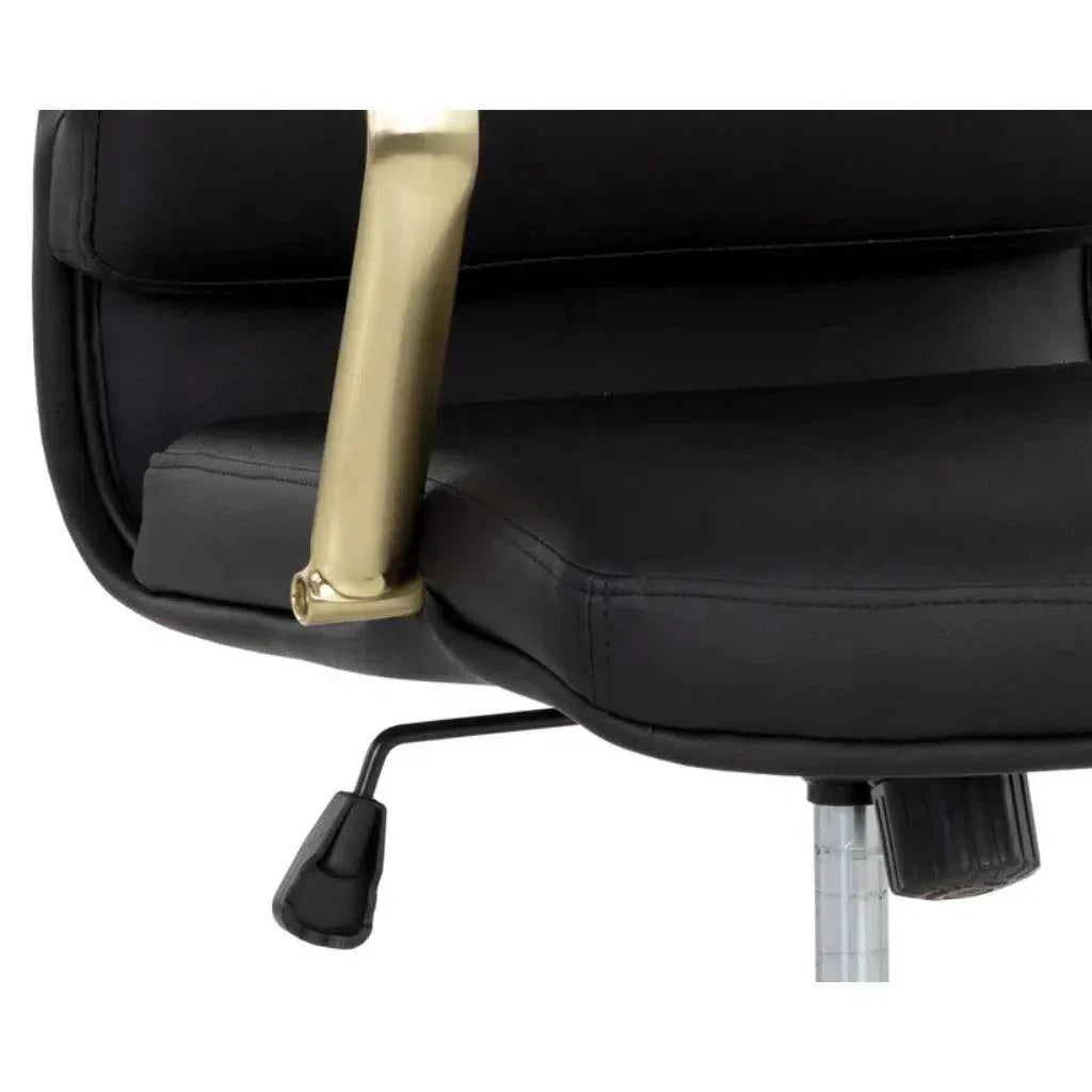 SUNPAN Kleo Leather Stylish Office Chair
