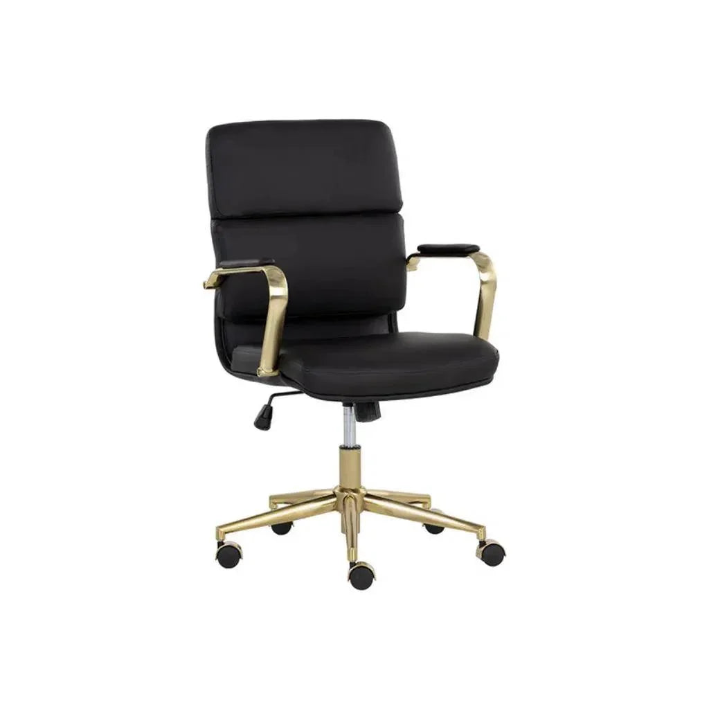 SUNPAN Kleo Leather Stylish Office Chair