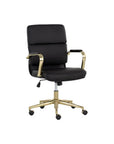 SUNPAN Kleo Leather Stylish Office Chair