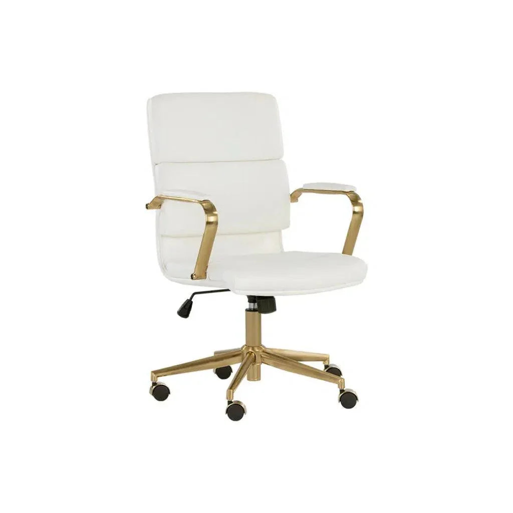 SUNPAN Kleo Leather Stylish Office Chair