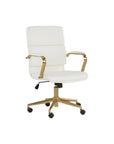 SUNPAN Kleo Leather Stylish Office Chair