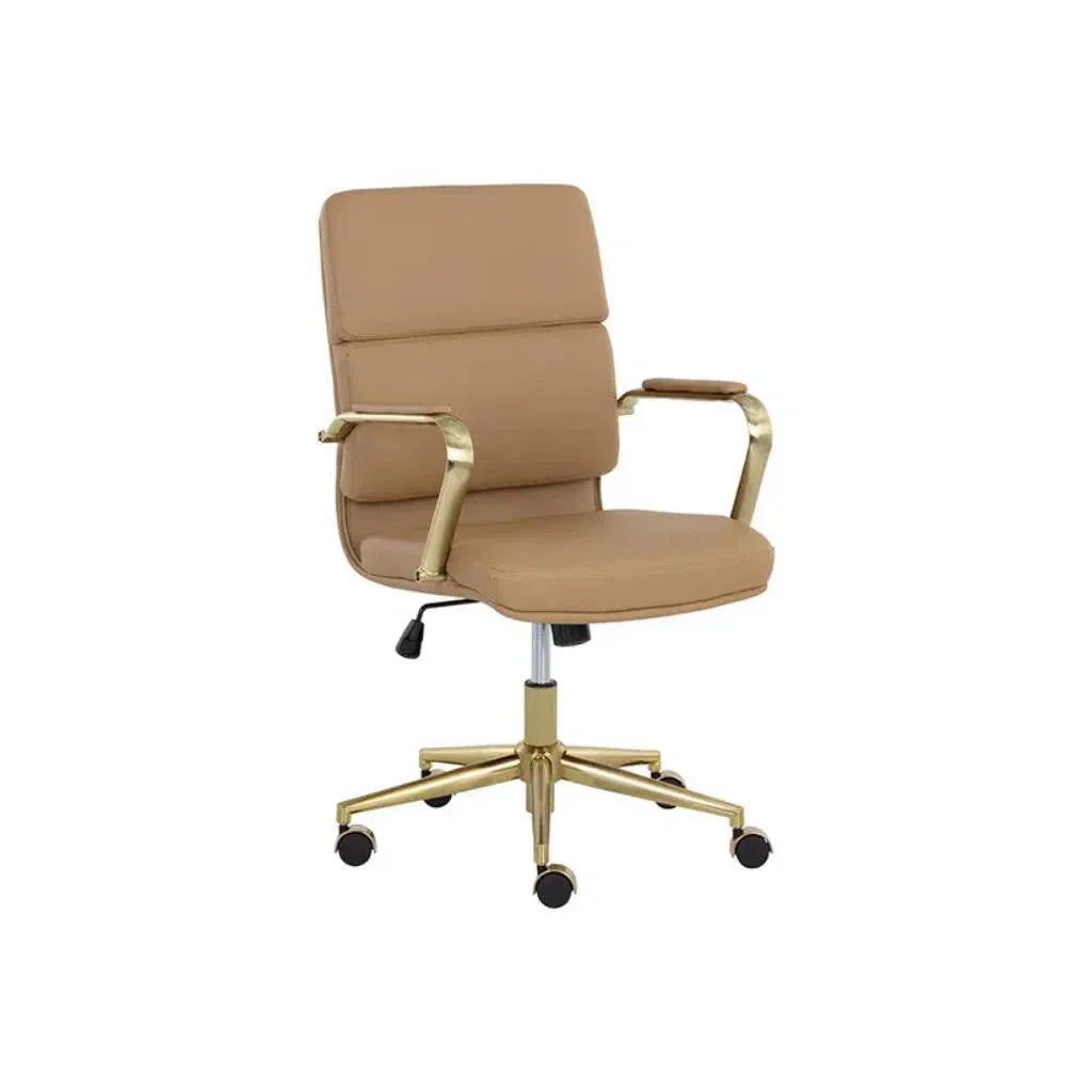 SUNPAN Kleo Leather Stylish Office Chair