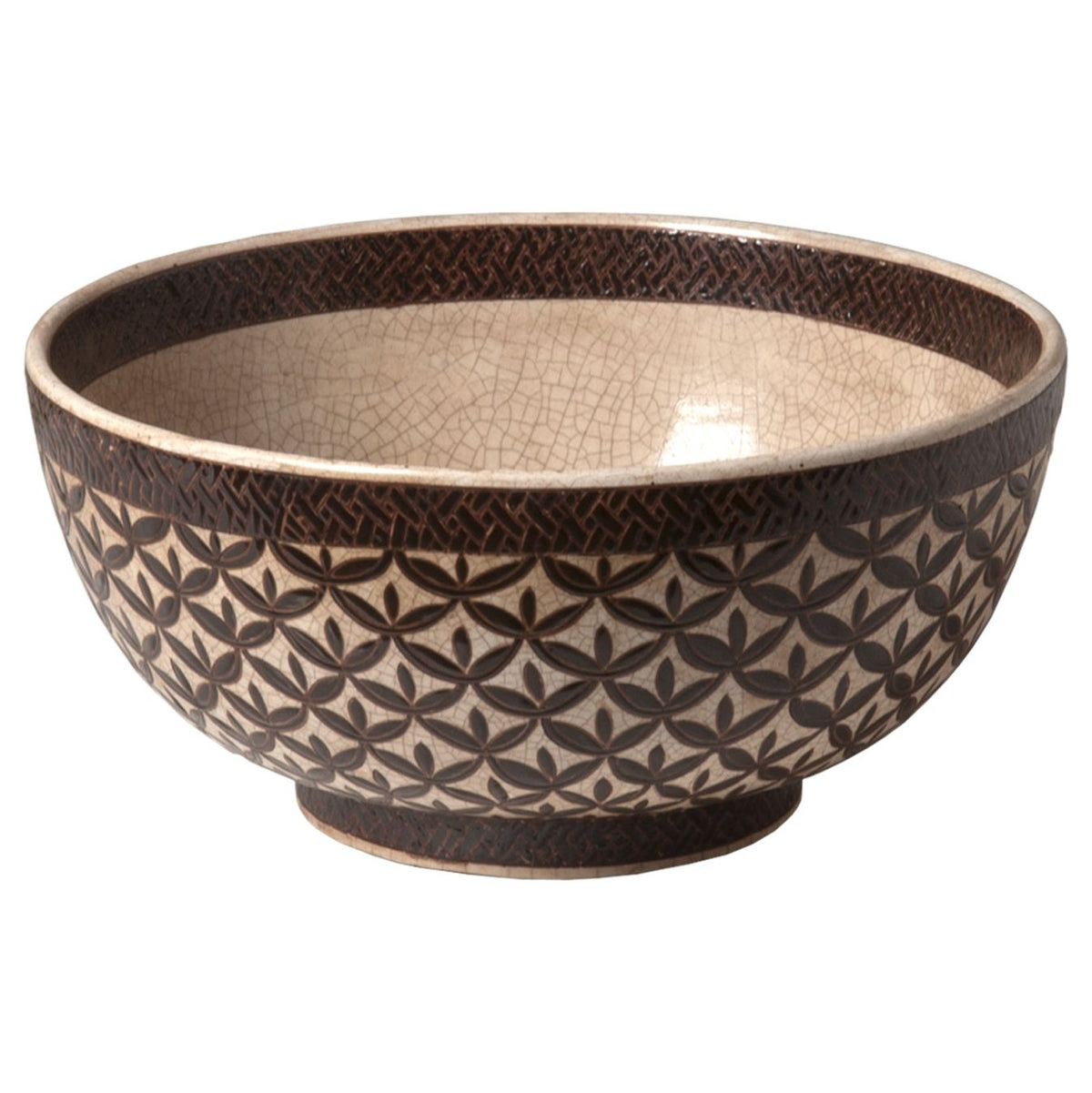 Emissary Kobe Hand Painted Ceramic Bowl