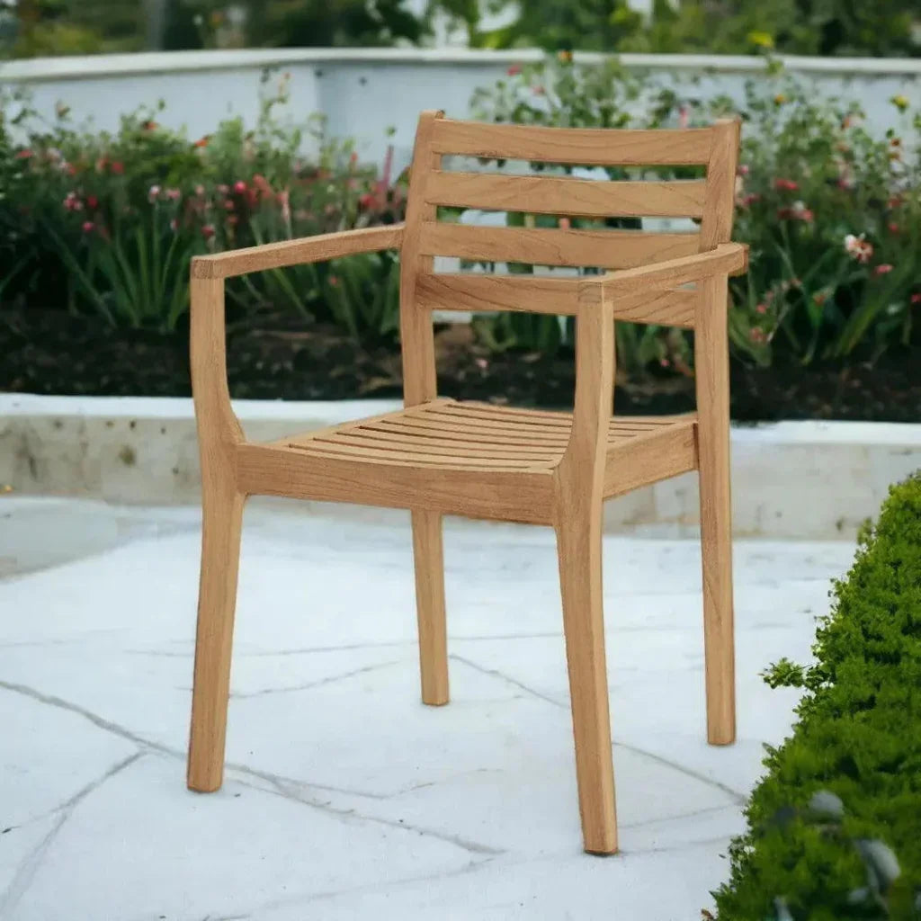 HiTeak Kolding Stacking Armchair (Set of 4)