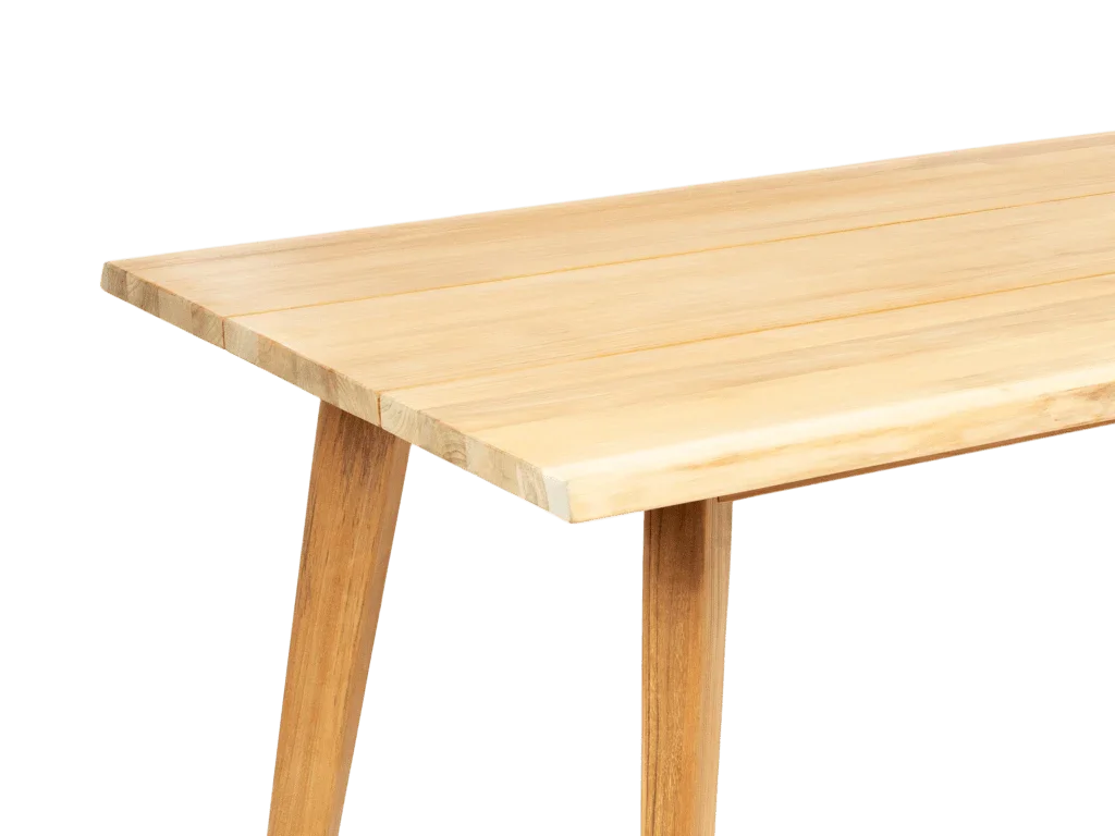 HiTeak La Costa Teak Patio Wide-Plank Dining Table