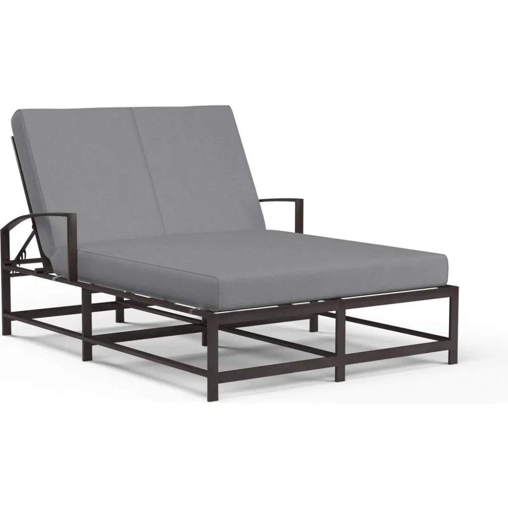 Sunset West La Jolla Sunbrella Double Outdoor Chaise