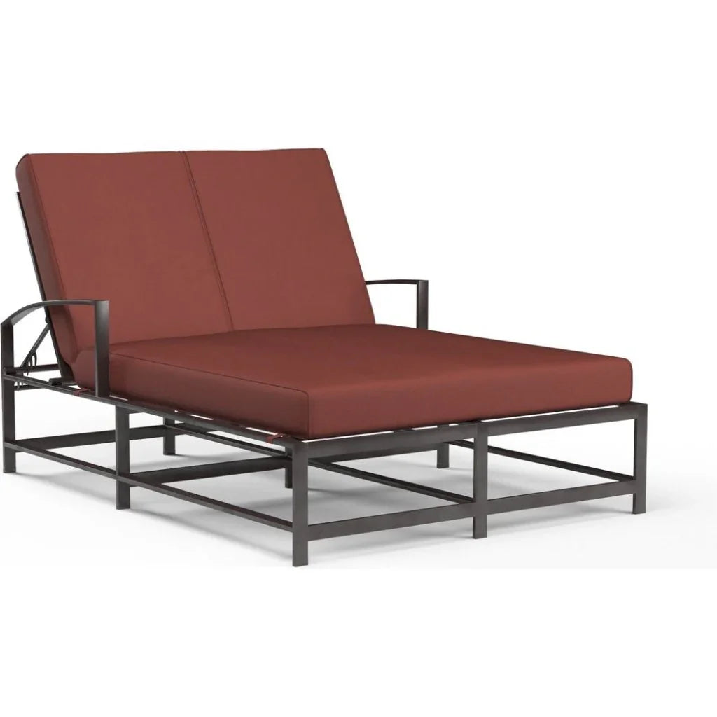 Sunset West La Jolla Sunbrella Double Outdoor Chaise