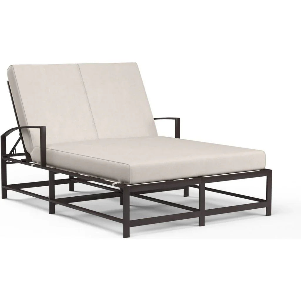 Sunset West La Jolla Sunbrella Double Outdoor Chaise