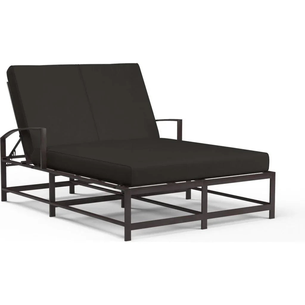 Sunset West La Jolla Sunbrella Double Outdoor Chaise