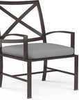 Sunset West La Jolla Sunbrella Outdoor Dining Chair 2PC