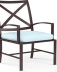 Sunset West La Jolla Sunbrella Outdoor Dining Chair 2PC