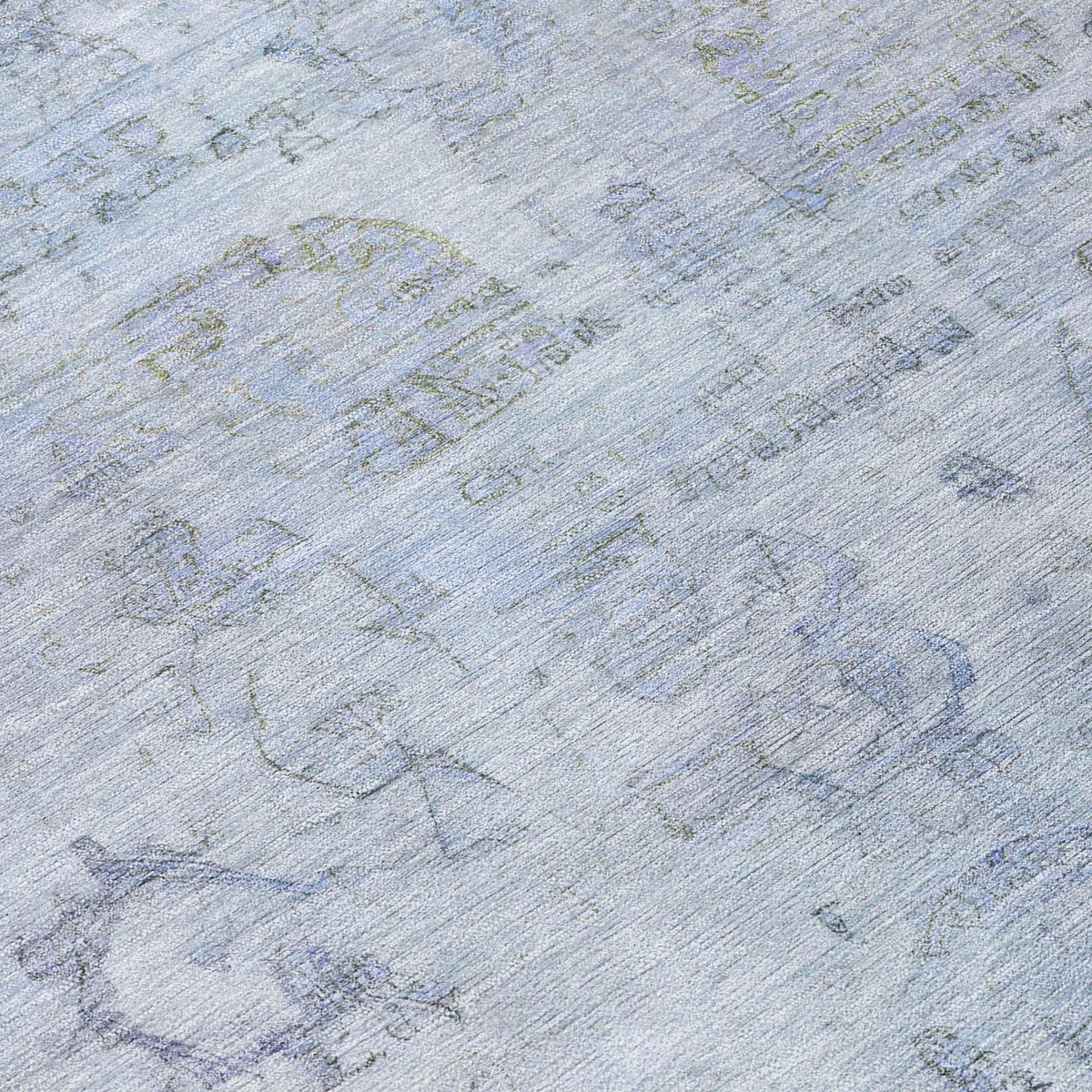 Addison Rugs Laeanor Blue Washable Indoor-Outdoor Rug