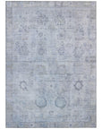 Addison Rugs Laeanor Blue Washable Indoor-Outdoor Rug