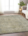 Addison Rugs Laeanor Brown Washable Indoor-Outdoor Rug