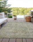 Addison Rugs Laeanor Brown Washable Indoor-Outdoor Rug