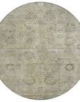 Addison Rugs Laeanor Brown Washable Indoor-Outdoor Rug